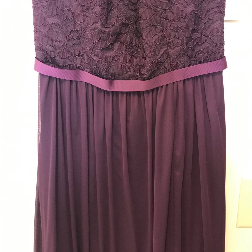 NWT David’s Bridal Lace Bridesmaid Dress Size 6 - Picture 3 of 16